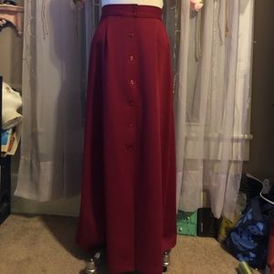 Vintage button skirt